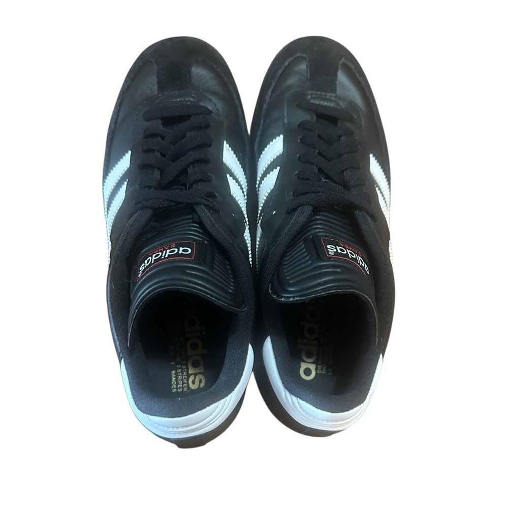 Adidas Samba Black with White Stripes M9 W10.5 - Picture 4 of 8